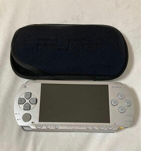 PSP SONY ソニー プレイステーションポータブル シルバー