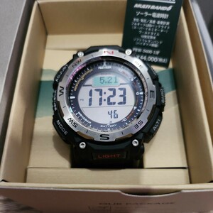 カシオ CASIO プロトレック PROTREK PRW-3400 電波ソーラー 中古美品