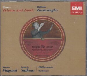 [4CD/Emi]ワーグナー:楽劇「トリスタンとイゾルデ」全曲/L.ズートハウス&K.フラグスタート他&W.フルトヴェングラー&フィルハーモニア管