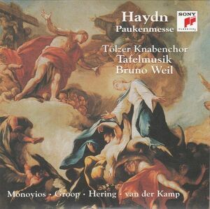 [4CD/Sony]ハイドン:ミサ曲第5,7-10番/A.モノイオス(s)&J.ヘリング(a)他&B.ヴァイル&ターフェルムジーク・バロック管弦楽団 1993-1996