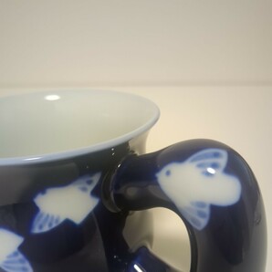 深川製磁 モーニングカップ ふくら雀の画像3