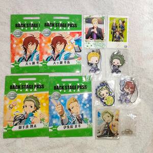 アイドルマスター SideM Jupiter グッズセット 天ヶ瀬冬馬 伊集院北斗 御手洗翔太 アクリルキーホルダー コロッタ ラバーストラップ カード