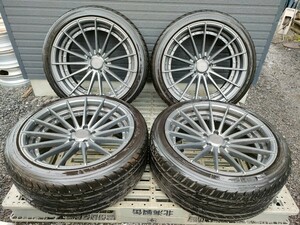 245/40R20 MID-R20インチアルミホイールセット