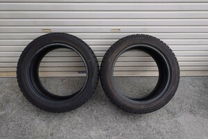 送料込 2019年製 215/50R17 スタッドレスタイヤ 2本セット 　DUNLOP WINTER MAXX　ダンロップ　②