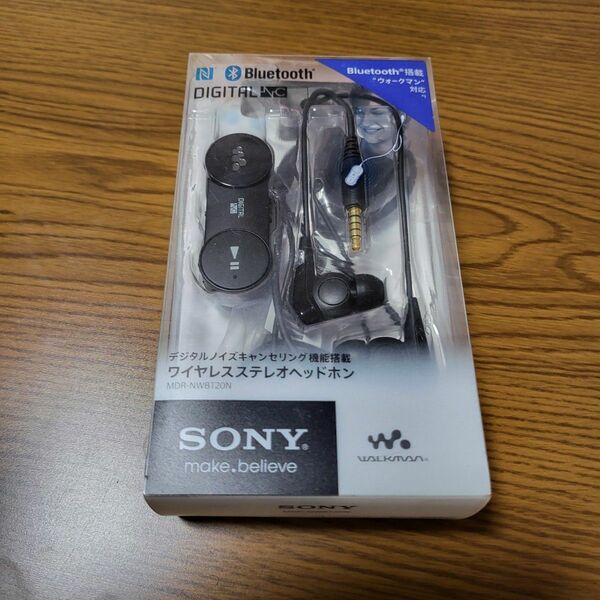 ソニー ワイヤレス ノイズキャンセリングイヤホン MDR-NWBT20N Bluetooth ブラック SONY