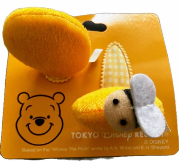 パッチン プーさん☆ディズニーリゾート かみどめ☆新品 