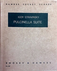 ストラヴィンスキー バレエ音楽「プルチネッラ」(1949年版) ( ポケットスコア) 輸入楽譜 STRAVINSKY Pulcinella suite 洋書