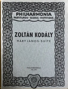 コダーイ 「ハーリ・ヤーノシュ」組曲 (ポケットスコア) 輸入楽譜 KODALY Hary Janos-Suite(Large Orchestra) 洋書