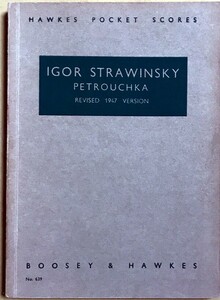  -тактный la vi n лыжи балет музыка [peto Roo shuka](1947 год версия ) ( карман оценка ) импорт музыкальное сопровождение STRAVINSKY Petrouchka иностранная книга 