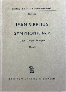 シベリウス 交響曲 第2番 ニ長調 Op.43 (ポケットスコア) 輸入楽譜 SIBELIUS Symphony No.2 in D Major Op.43 洋書