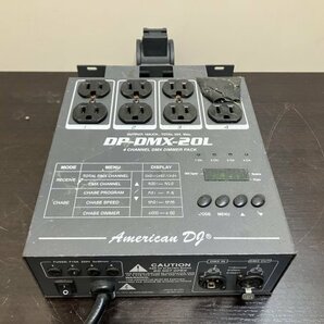 American DJ アメリカンDJ 4チャンネル DMX DIMMER PACK ディマーパック DP-DMX20L 千葉県船橋市三咲 通電確認 手渡し可 3の画像1