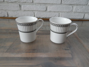 ○●○WEDG WOOD CONTRASTS マグカップセット（現状品）○●○