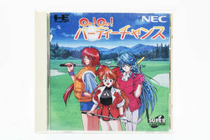 PCE PCエンジン SUPER CD-ROM2 GO!GO!バーディーチャンス 日本電気 NEC 箱説付 0507