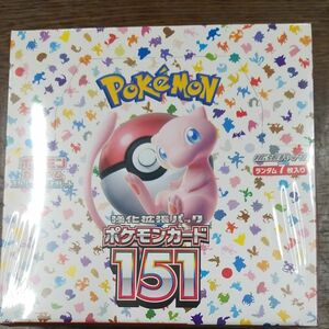 ポケモンカード 151 BOX シュリンク付き　