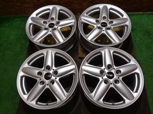 中古Wheels4本 MiniCooper Blackスオーバー MiniBlackスオーバー R60 16×6.5J 120/5 +46 ハブ　72.5 