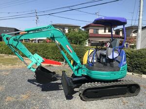 Komatsu PC27MR3tonneクラス油圧ショベル Excavator 重機栃木PrefectureGenuineSeatスケルtonneバケットincludedハサMini Excavator バックホー 