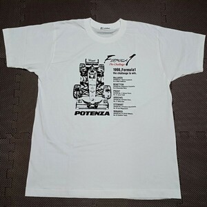 美品 90s ブリヂストン POTENZA F−1 Tシャツ　シングルステッチ　BRIDGESTONE