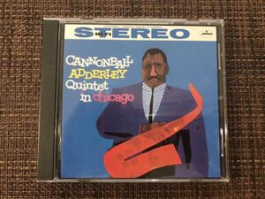 キャノンボール・アダレイ（Cannonball Adderley） イン・シカゴ Cannonball Adderley　Quintet In Chicago 日本盤