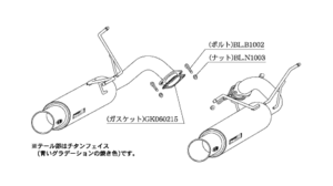 柿本改 GTボックス 06&S B42332 マフラー スバル エクシーガ [CBA-YA5] 柿本 送料無料