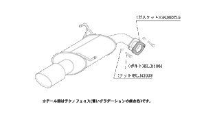 柿本改 クラスKR B71355 マフラー スバル レガシィB4 [DBA-BN9] 柿本 送料無料