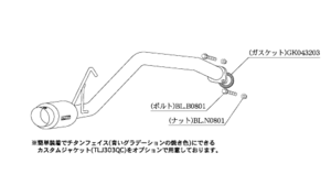 柿本改 ハイパーGTボックス Rev. D41310 マフラー ダイハツ タントカスタム [DBA-L375S] 柿本 送料無料