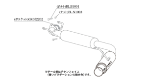 柿本改 レグ06&R B22358 マフラー スバル インプレッサXV [DBA-GT3] 柿本 送料無料