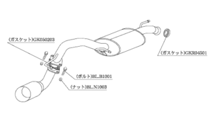 柿本改 Kakimoto.R SS321 マフラー スズキ ワゴンR [CBA-MH21S 4型] 柿本 送料無料