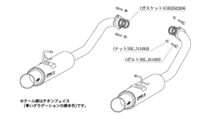 柿本改 レグ06&R Z21311 マフラー マツダ アテンザスポーツ [LA,UA,DBA-GG3S] 柿本 送料無料