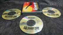 ◆win95【マイクロソフト フライトシミュレータ2000プロフェッショナルエディション】CD-ROM 3枚組★取説無★送料無料★◆_画像2