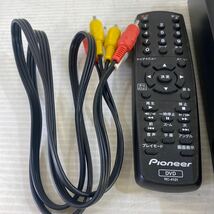 Pioneer パイオニア DVDプレーヤー DV-2030 リモコン RC-4101 AVケーブル 付き 2015年製 動作確認済 映像機器 家電 中古_画像3