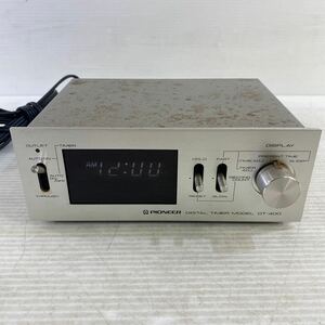 ジャンク品 PIONEER パイオニア デジタルタイマー オーディオタイマー DT-400 通電確認のみ 現状品 部品取り 中古