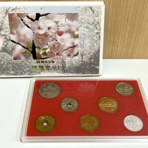 ☆ 昭和62年 貨幣セット 1987 平野撫子桜(今年の桜) 大蔵省 造幣局 MINT BUREAU JAPAN 額面666円 管BARRの画像1