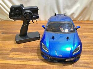 TAMIYA スバル BRZ ラジコンカー 2.4G R/C 動作確認済 ボディ難あり 管DARR