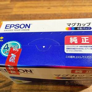 未開封 EPSON 純正 インクカートリッジ MUG-4CL マグカップ 4色パック 管ARRRの画像3