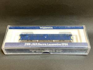 ☆【動作確認済】TOMIX Nゲージ 2108 J.N.R. Electric Locomotive EF64 国鉄EF64形電気機関車 管BARR