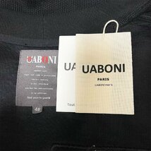 定番EU製＆定価6万◆UABONI*Paris*カーディガン*ユアボニ*パリ発◆上品 保温 ゆったり 英字 ニット アウター 通勤通学 紳士 メンズ L/48_画像9