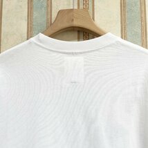 個性 定価2万 FRANKLIN MUSK・アメリカ・ニューヨーク発 半袖Tシャツ 薄手 上質 吸汗 通気 ゆったり スウェット オシャレ 通勤 サイズ2_画像5