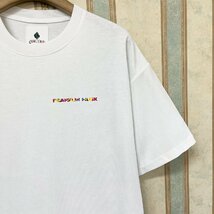 個性 定価2万 FRANKLIN MUSK・アメリカ・ニューヨーク発 半袖Tシャツ 通気 ソフト 遊び心 ポップ アメカジ スウェット 普段着 春夏 サイズ3_画像7