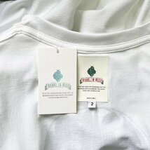 高級 定価2万 FRANKLIN MUSK・アメリカ・ニューヨーク発 半袖Tシャツ 上質 綿100％ 通気 吸湿 イラスト レトロ プルオーバー サイズ3_画像10