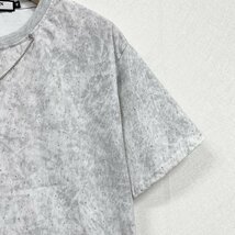 個性ヨーロッパ製※定価2万◆ブルガリア発※RISELIN 半袖Tシャツ 上質綿100％ 薄手 快適 ゆったり キラキラ ラインストーン 街着 夏 XL/50_画像7