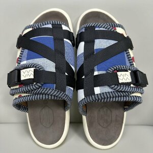 新品同様 参考定価6万 VISVIM ビズビム CHRISTO COLLAGE 靴 クリスト サンダル スリッパ シューズ John Mayer サイズL