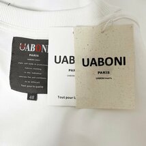 最上級EU製＆定価4万◆UABONI*ユアボニ*トレーナー*フランス*パリ発◆コットン100％ 個性 ゆったり スタイリッシュ ベアブリック 2XL/52_画像9