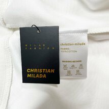 定価4万★christian milada・ミラノ発・トレーナー★上品 快適 リラックス オシャレ ユニコーン スウェット 秋冬 ユニセックス2XL/52サイズ_画像10