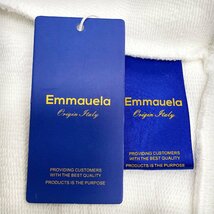 ★★個性・パーカー 定価3万◆Emmauela・イタリア・ミラノ発◆コットン 上品 花柄 トレーナー スウェット プルオーバー 男女兼用 M/46_画像10