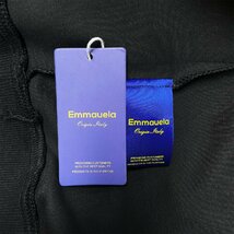 上級・トレーナー 定価4万◆Emmauela・イタリア・ミラノ発◆綿100％ 通気吸汗 快適 スウェット クマ ロゴ 可愛い カジュアル M/46サイズ_画像10