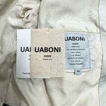 一枚限定EU製＆定価6万◆UABONI*Paris*ジャケット*ユアボニ*パリ発◆上質 防風 ゆったり 快適 別布 ヴィンテージ風 ブルゾン 個性 街着 M_画像9