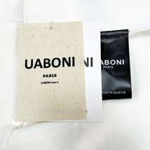 定番EU製＆定価4万◆UABONI*Paris*パーカー*ユアボニ*パリ発◆上質コットン 個性 ゆったり 油絵 英字 スウェット ユニセックス L/48サイズ_画像10