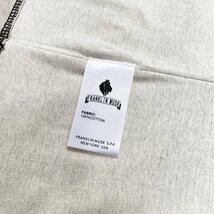 高級 定価2万 FRANKLIN MUSK・アメリカ・ニューヨーク発 半袖Tシャツ 上品 通気 薄手 ビンテージ プルオーバー 個性 アメカジ サイズ3_画像9