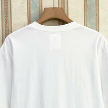 人気 定価2万 FRANKLIN MUSK・アメリカ・ニューヨーク発 半袖Tシャツ 通気 吸汗 ネコ 英字 カットソー 可愛い カジュアル 定番 サイズ1_画像4