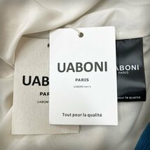 ★★逸品EU製＆定価8万◆UABONI*Paris*カシミヤジャケット*ユアボニ*パリ発◆上質カシミヤ100% ソフト 肉厚 暖か 防寒 スタジャン 2XL/52_画像10